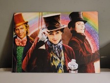 Charlie And The Chocolate Factory Willy Wonka Glass A4 Framed Picture Art Print