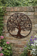 Large Bronze Tree & Birds