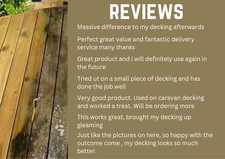 Wooden Decking Cleaner Removes