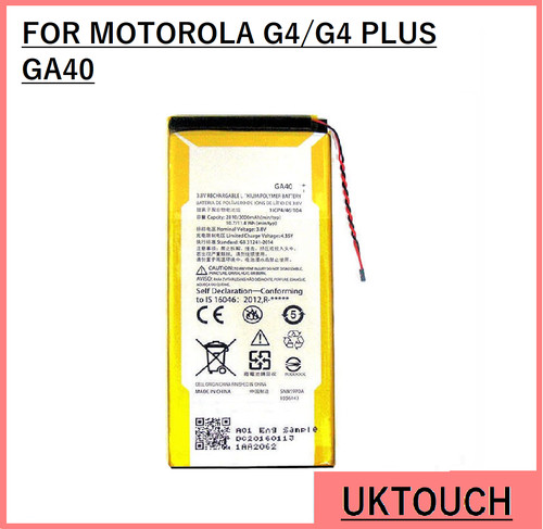 Battery ga40 motorola moto - motorola, g4
