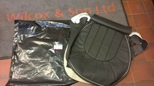 GENUINE ROVER HCA000860WCE BLACK LEATHER SEAT CUSHION COVER ROVER 75 PASS SIDE