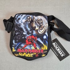 Iron Maiden Eddie 2022 Rocksax Shoulder Crossbody Bag NWT
