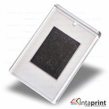 Blank Acrylic L4M Fridge Magnet Unassembled Clear Gift Photo 70 x 45mm DIY