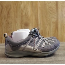 Clarks Wave Circuit Sneaker Shoes Women's Size 11 Wide Gray