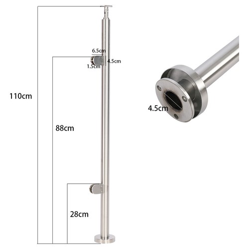 Balustrade glass panels - balustrade, 10mm