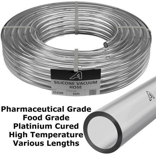 Clear soft silicone - clear, vacuum