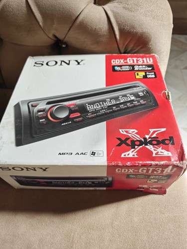 Sony cdx gt31u xplod - cdx-gt31u,