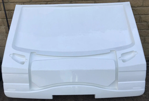 Abbey caravan front panel - front,