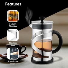 Coffee Maker Glass Stainless