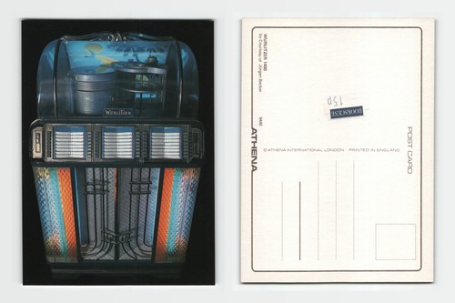 Postcard wurlitzer 1400 - wurlitzer,