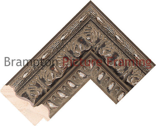 80mm wide silver reverse - wide, wood