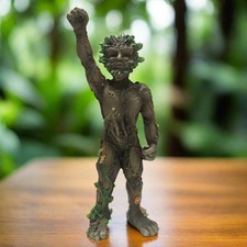 Tree Man Figurine Fantasy Art Green Man Gothic Garden Ornament Sculpture Pagan
