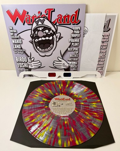 Virtual boy wario - land, vinyl