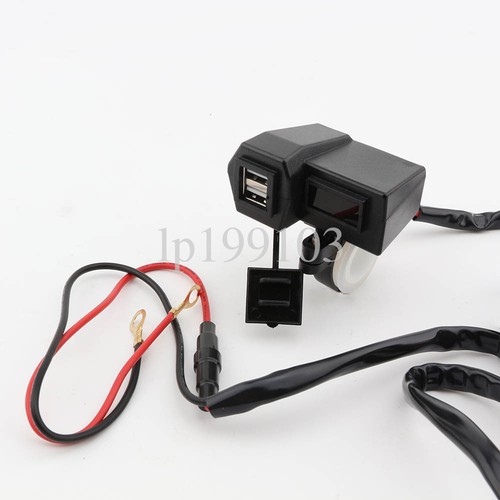 Dual usb charger red led - usb,