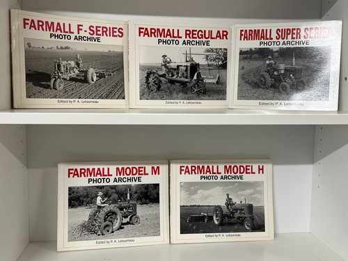 Farmall photo archive books - farmall,
