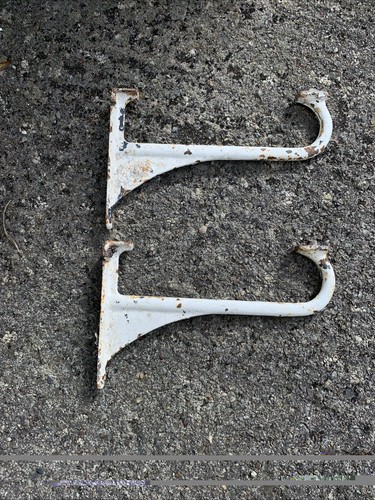 Cast iron sink - iron, brackets