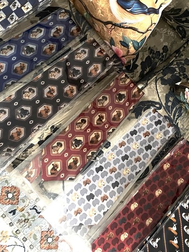 Pure silk ties - ties, with