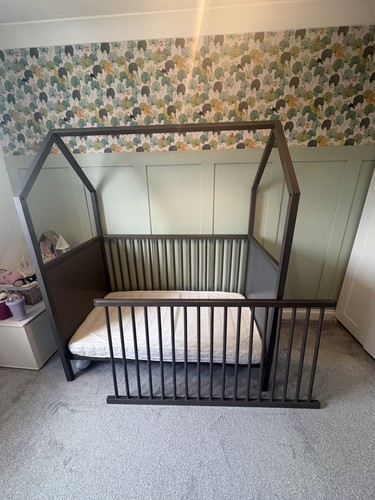 Stokke home cot bed grey - home,