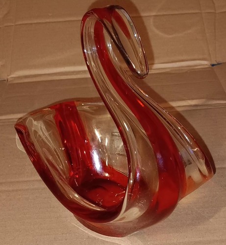 Red coloured decorative - red, glass