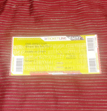 ONE DIRECTION  FULL Concert Ticket PORTUGAL 13-07-2014 Harry Styles