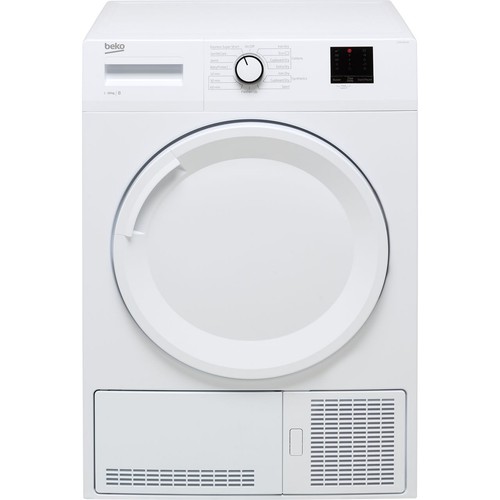 Beko dtbc10001w 10kg condenser - dtbc10001w,