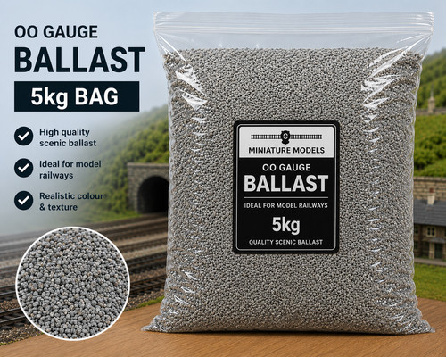 Gauge real stone ballast - oo/ho,