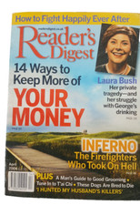 Reader's Digest April 2004 Cover: Laura Bush