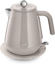 De'Longhi KBY3001.BG Jug Kettle Anti Scale Filter Eclettica 3000w 1.7L Beige