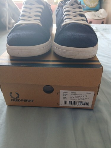 Fred perry suede tennis shoes - fred,