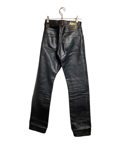 Aero leather black - leather, authentic