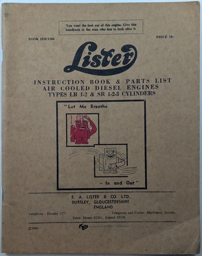 Original lister instruction - lister,