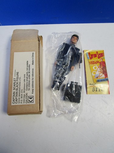 Vintage captain scarlet black - captain,