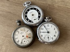 Vintage Ingersoll Pocket Watch Job Lot x3 - Spares/Repairs