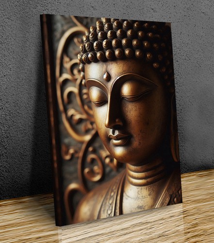 Close bronze buddha - a,