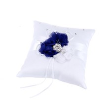  20 *20cm Wedding Ring Bearer Pillow Pillows for Rings Flower Decor