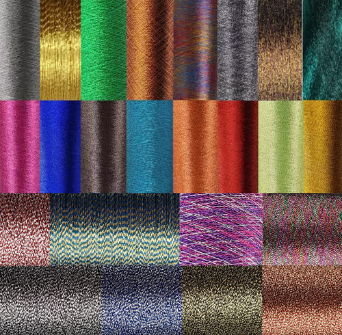 Metallic sewing thread machine - metallic,