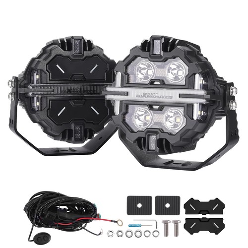 Round led driving lights 212w - led,