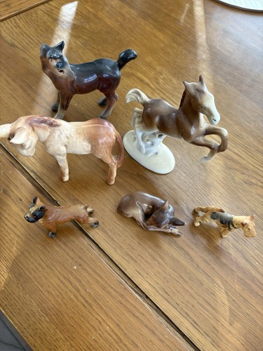 Ceramic animal figurines - animal,