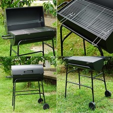 Large Oil Drum Charcoal BBQ