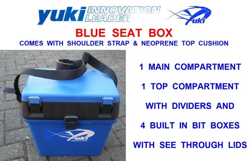 New yuki blue seat - new, box