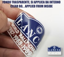 1 STICKER lancia delta HF