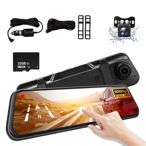Mirror dash cam - dash, dvr