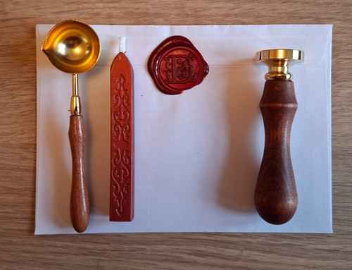Letter wax seal - wax, for