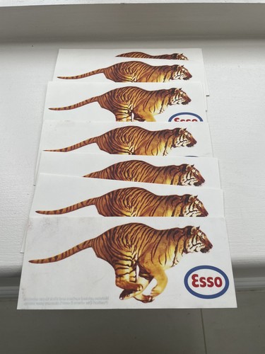 Esso advertising labels circa