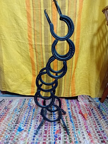 Vintage rustic metal - metal, horseshoe