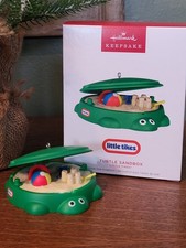 Hallmark 2024 Ornament   "TURTLE SANDBOX"   LITTLE TIKES