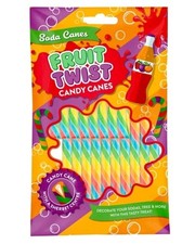Soda Canes Fruit Twist Candy