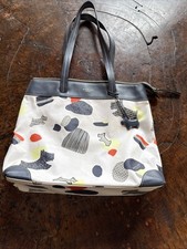 Radley London Large Tote/Laptop Bag Dog Design with Black Scottie Hang Tag