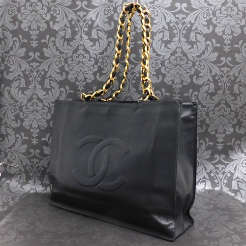 Chanel lamb skin - leather, coco