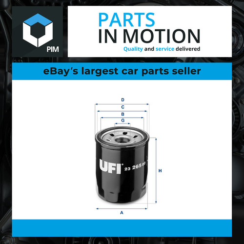 Oil filter fits - filter, 323